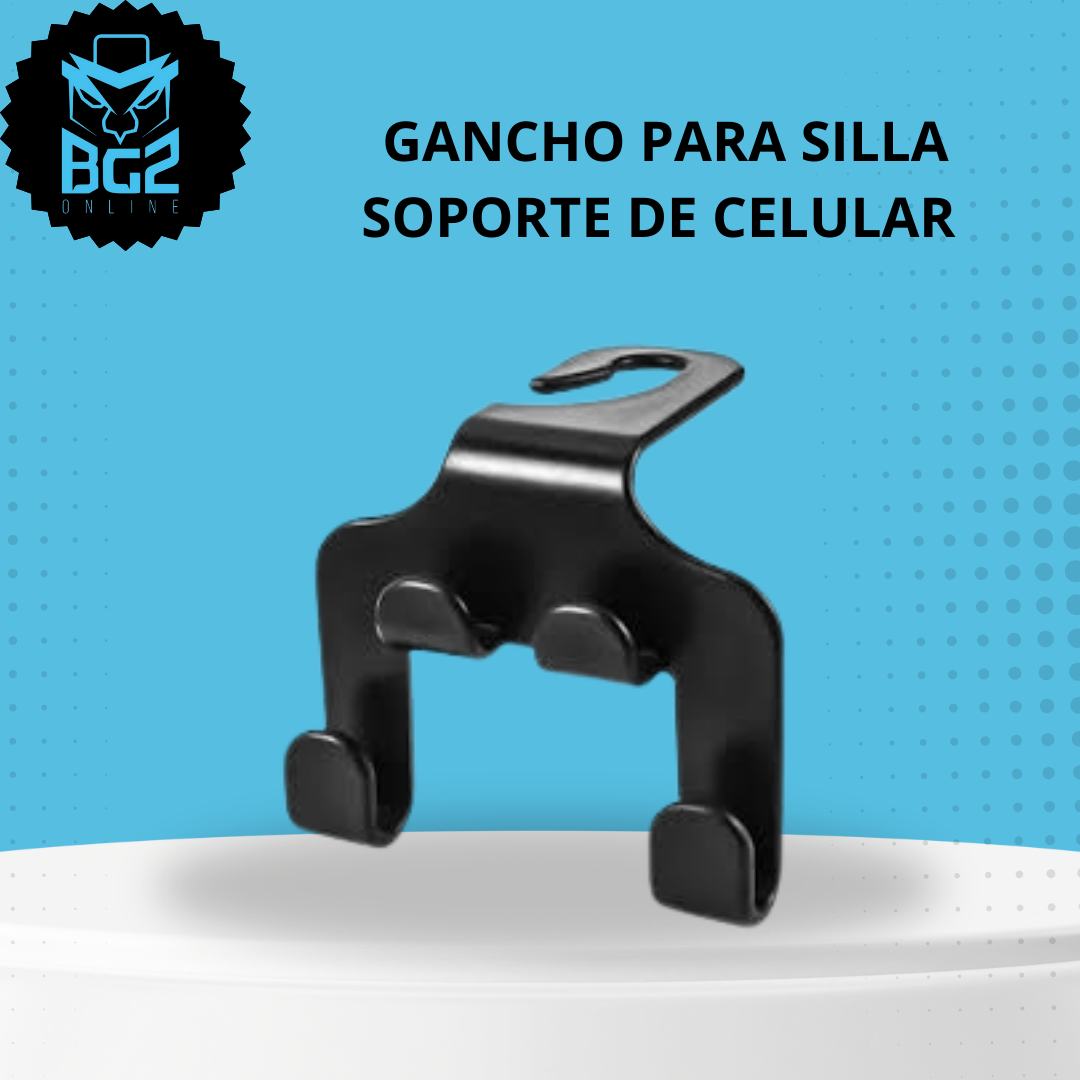 GANCHO PARA SILLA SOPORTE CELULAR